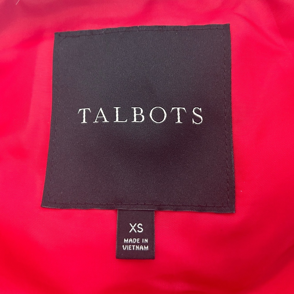 Talbots Quilted Winter Vest Size XS - Picture 4 of 6